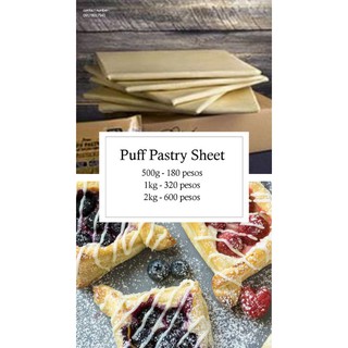 FROZEN Puff Pastry Sheet ⭐PLS MESSAGE, DO NOT PLACE ORDER (1)