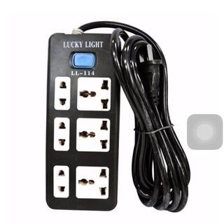 extension wire▤LL-114 Heavy Duty Extension Power Strip With Safety Switch socket