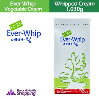 Ever-Whip 1,030g Whipping Cream (Organic and Non-Dairy Vegetable Cream) Ever Whip Cream Everwhip Eve