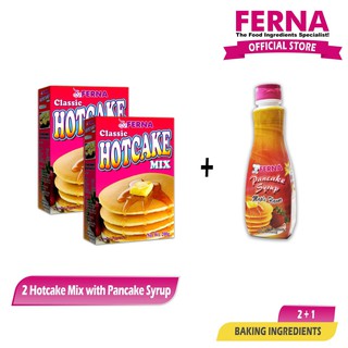 Ferna Bakery Premix Hotcake Classic ( Bundle x 2 with Maple Syrup )