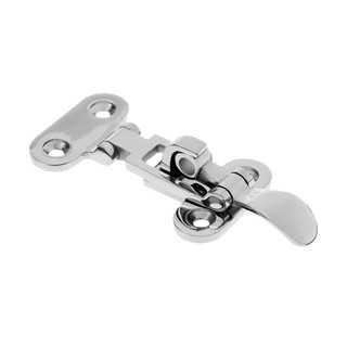 [BAOBLAZE] Boat Anti-Rattle Latches Hold Down Clamp 11x5cm - Heavy Duty Stainless Steel