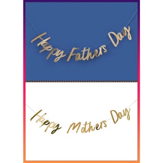 Happy Mother's Day banner/Happy Father's Day banner