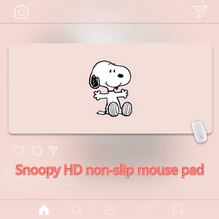 Snoopy mouse pad oversized office keyboard pad computer desk pad 90cmX40cmX3mm