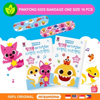 [READY] Pinkfong Kids Band Aid Plaster 32 pcs Pink Fong Baby Shark Bandage + FREE Bonus Gift