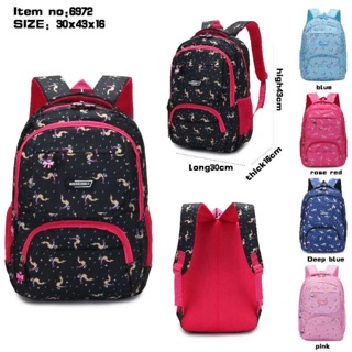 fs bag korean 16inches backpack 6972