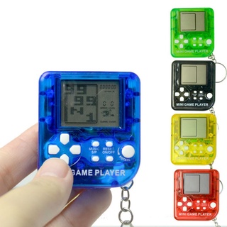 Mini Classic Game Machine Children's Handheld Retro Nostalgic Mini Game Console With Keychain Tetris