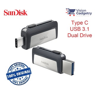 SanDisk Ultra Dual Drive USB 3.1 Type C OTG Flash (128GB/64GB/32GB/16GB)