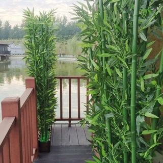 10 Artificial Small Bamboo Leaves Decoration