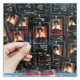 1Pc Enhypen Member ID Card Photocards for Collection