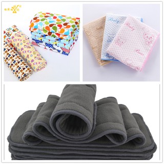 【fors•GTH】5 Layer Washable Baby Cloth Diaper Bamboo Charcoal Insert (6)