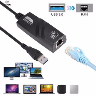 USB 3.0 to 10/100/1000 Mbps Gigabit RJ45 Ethernet LAN Network Adapter For PC Mac