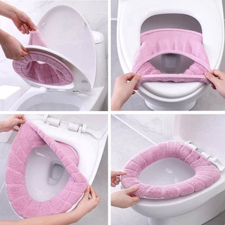 ✹⊙Longchunshang Bathroom Toilet Seat Closestool Washable Warmer Mat Cover Pad Cushio