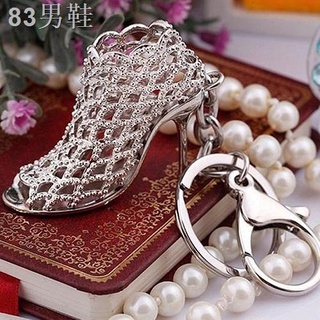 ❆♦☊Vogue Rhinestone High Heel Shoe Creative Bag Ornament Gift