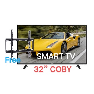 LED 32” SLIM HD Smart TV Black with bracket