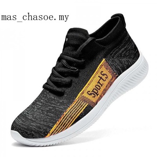 Big Size 39-46 Men Sport Running Shoes Comfortable Super Lightweight Breathable Fabric Sneakers Man