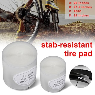 COD 2 Pcs Bicycle Tire Liner Bike Puncture Proof Belt Protection Pad MTB Cycling Tyre Protector Tape
