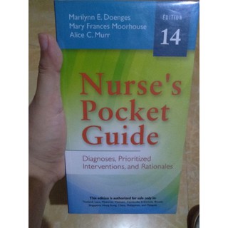 (LAST STOCK) Nurse's Pocket Guide 14th edition by Doenges