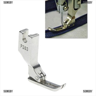 SEMEBY Stainless Industrial Zipper Presser Foot P363 For Brother Juki Sewing Machine