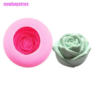 NEPH 3D Rose Flower Mold Silicone Form For Candle Mould Rose Candle Silicone Molds NEW