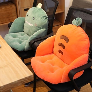 Soft Cartoon Seat Chair Cushion Waist Lumbar Pillow Waist Support Office Home
