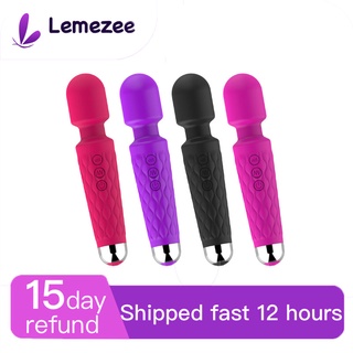 lemezee Waterproof Vibrator Sex Toys Dildo G-Spot Vibrator Sex Toys For Women Vibrator For Women Men