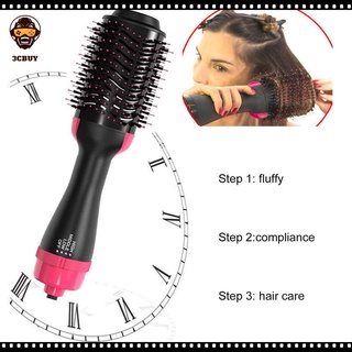 Hair Dryer Hot Air Brush Styler And Volumizer Straightener Curler Comb Roller