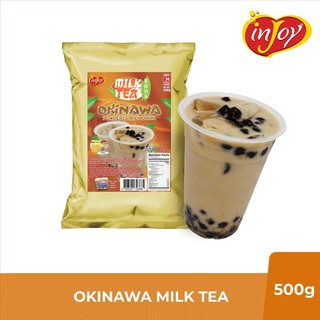inJoy Okinawa Milk Tea 500g | Instant Powdered Milk Tea Drink