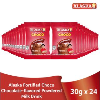Alaska Fortified Choco Powdered Milk Drink 30g | Set of 24 (1)