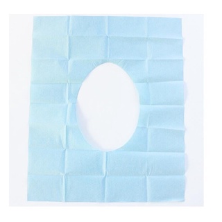 Bathrooms❁Uniheart Disposable Toilet Cushion Thickened Toilet Cover Cushion Paper Travel Hotel Water