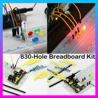 Generic Parts Package kit + 3.3V/5V power module+MB-102 830 points Breadboard +65 Flexible cables