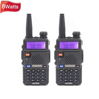2PCS 8W Baofeng UV-5R Walkie Talkie Baofeng uv5r walkie-talkie hunting Radio uv 5r Baofeng PHUm