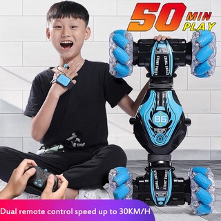 Remote Control Car Radio Gesture Induction Twisting Off-Road Stunt Vehicle Light Music Drift Toy 4WD