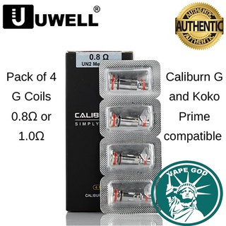 Uwell Caliburn G 0.8 Ohm Replacement Coils Occ & Uwell Caliburn G / koko prime Replacement pods