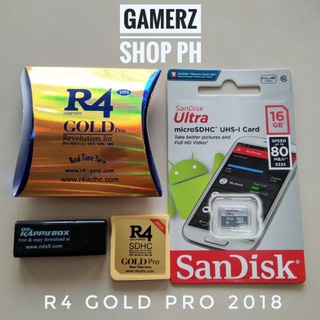 R4 GOLD PRO 2020 for DS DSi 3DS NTRBOOT 8GB / 16GB R4i
