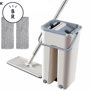 2in1 Self-Wash Squeeze Dry Flat Mop Bucket Tool Kit/flat mop w/out bucket (1)
