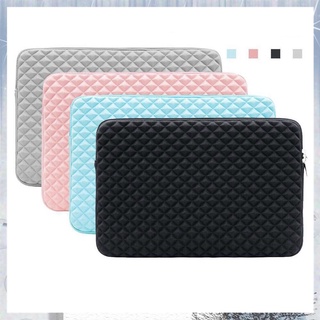 【Available】Laptop Pouch 14/15 inch Zipper Soft Sleeve high quality (Diamond pattern