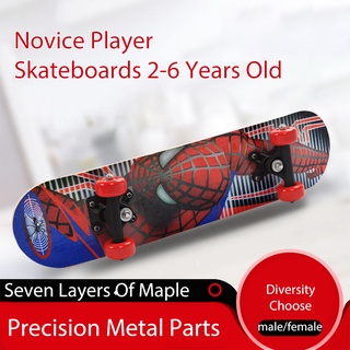 KSL Skateboard Four-Wheeled Skateboard For Kids/Teens for Boys Girls Outdoor Sports Toys Birthday