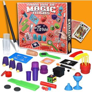 Children Magic Set Tricks Toys Magic Creativity Beginner Magic Teaching Kit Stage Magic Props Idea Set 75 Spectacular
