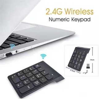 Computer accessories◙Keyboard 2.4G Wireless Numeric Keypad Laser Desk Password For Laptop