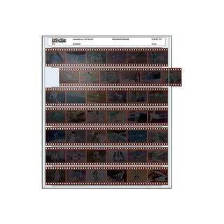 Archival Storage Sheet for 135mm Film Negatives Preservers 7 Strips of 6 frames (sold per 10 Sheets)