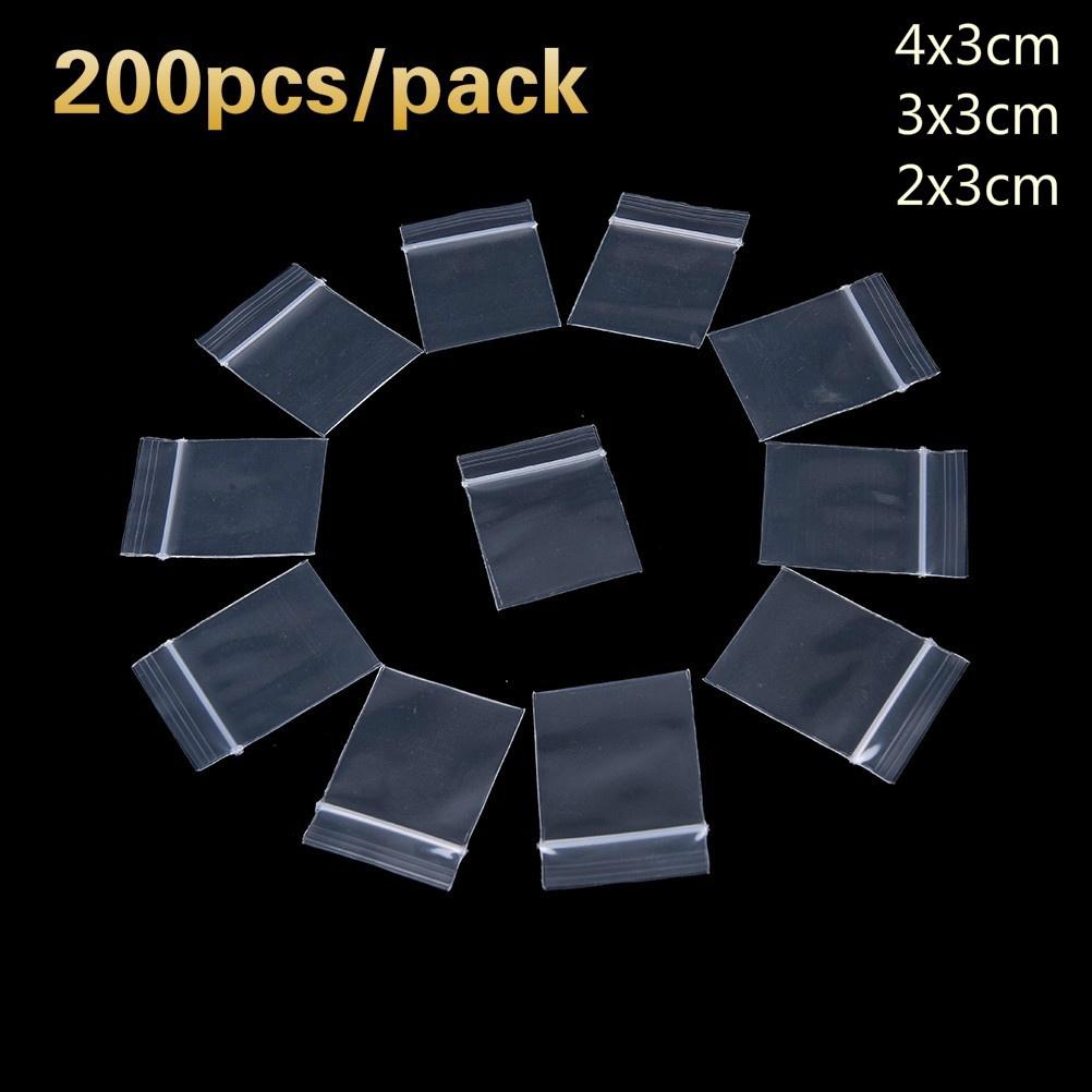 Mini Zip Lock Baggies Plastic Packaging Bags Small Plastic Zipper Bag Ziplock Bag