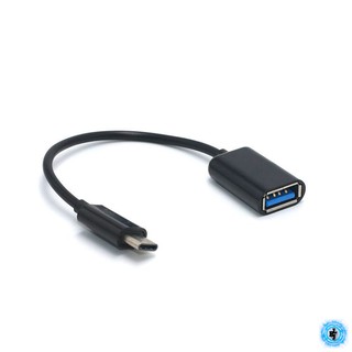 ELJ Type-C OTG Adapter Cable USB 3.1 Type C Male To USB 3.0 A Female OTG Data Cord Adapter 16CM