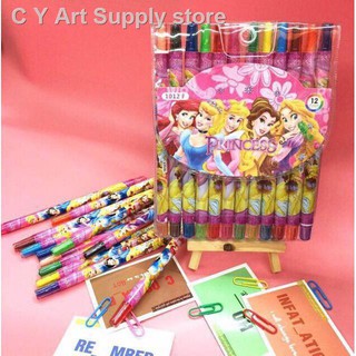 ✐818-store12color Rolling crayon pen
