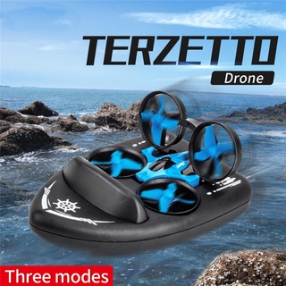 JJRC H36F Terzetto 1/20 2.4G 3 In 1 RC Vehicle Flying Drone Land Driving Boat Mini Drone Model Toys (1)