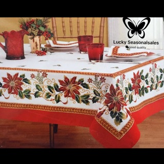 6 Seater Christmas table cloth 150×180cm(Tela)
