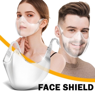Good quality PC face mask transparent protective mask, splash-proof isolation mask, HD transparent