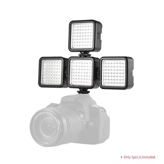 【spot goods】 ❆◑⊕Andoer W49 Mini Interlock Camera LED Panel Light Dimmable Camcorder Video L