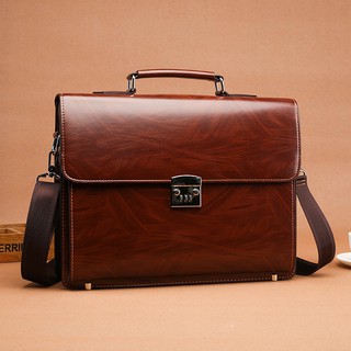 Men's bag office bags laptop portable code lock Business briefcase large capacity shoulder messenger