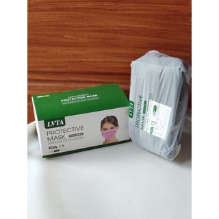 ☽☋☍[FAST SHIPPING BLACK LVTA Face Mask 3ply Disposable Facemask 50pcs Premium Quality - LVTA 3PLY BL