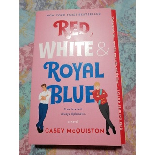 Red, White & Royal Blue (Trade Paperback) (Preloved)